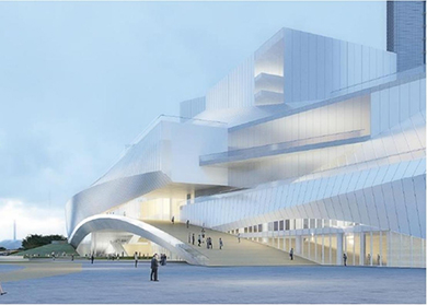 广东美术馆、广东非物质文化遗产展示中心、广东文学馆“三馆合一”（